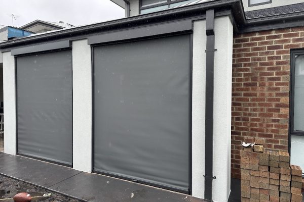 Ziptrak outdoor blinds