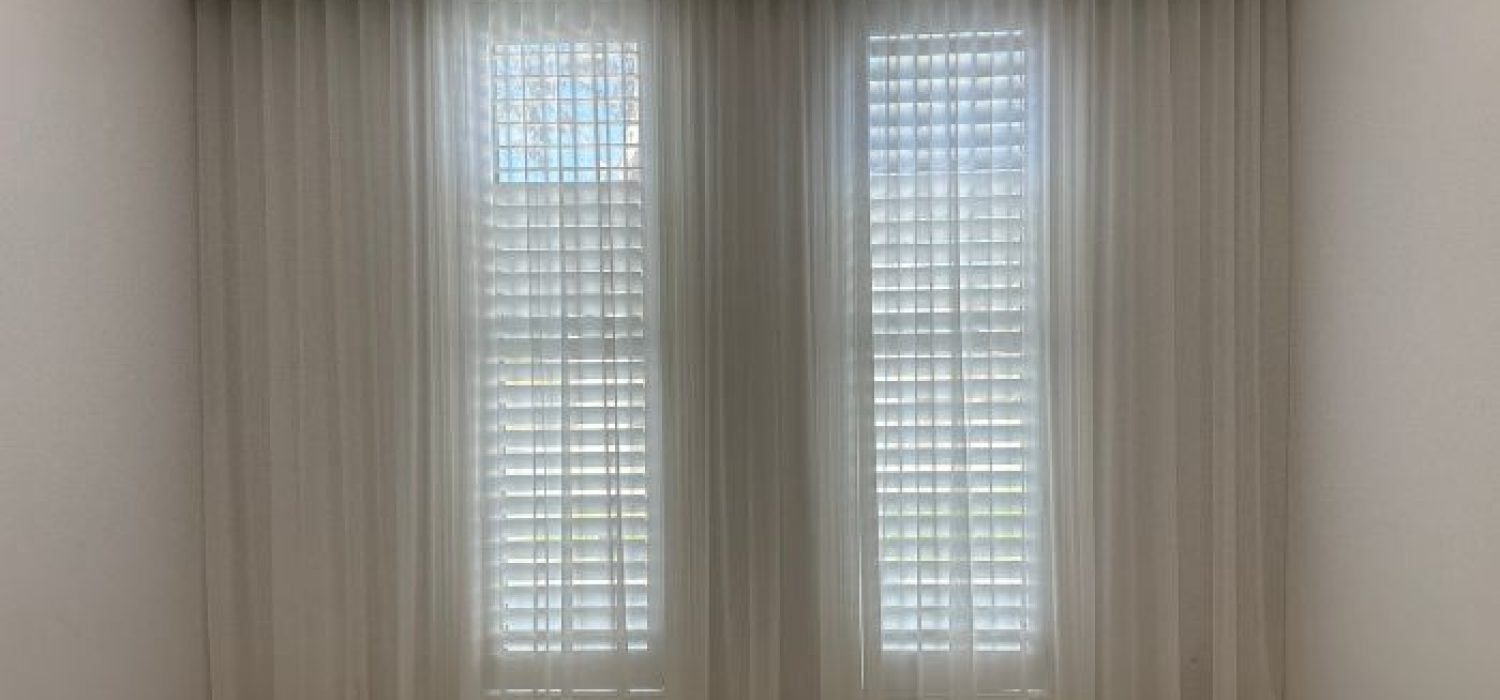 sheer curtains